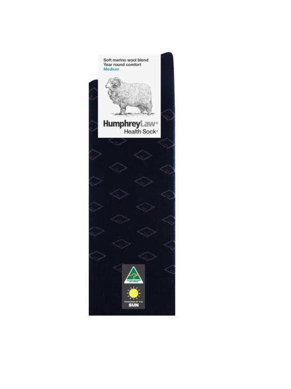 Diamond Eye Fine Merino Health Sock®  (Style 85C-14)