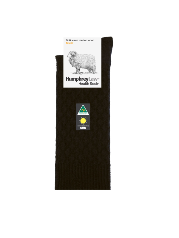 Quilted Fine Merino Health Sock® (Style 44C)